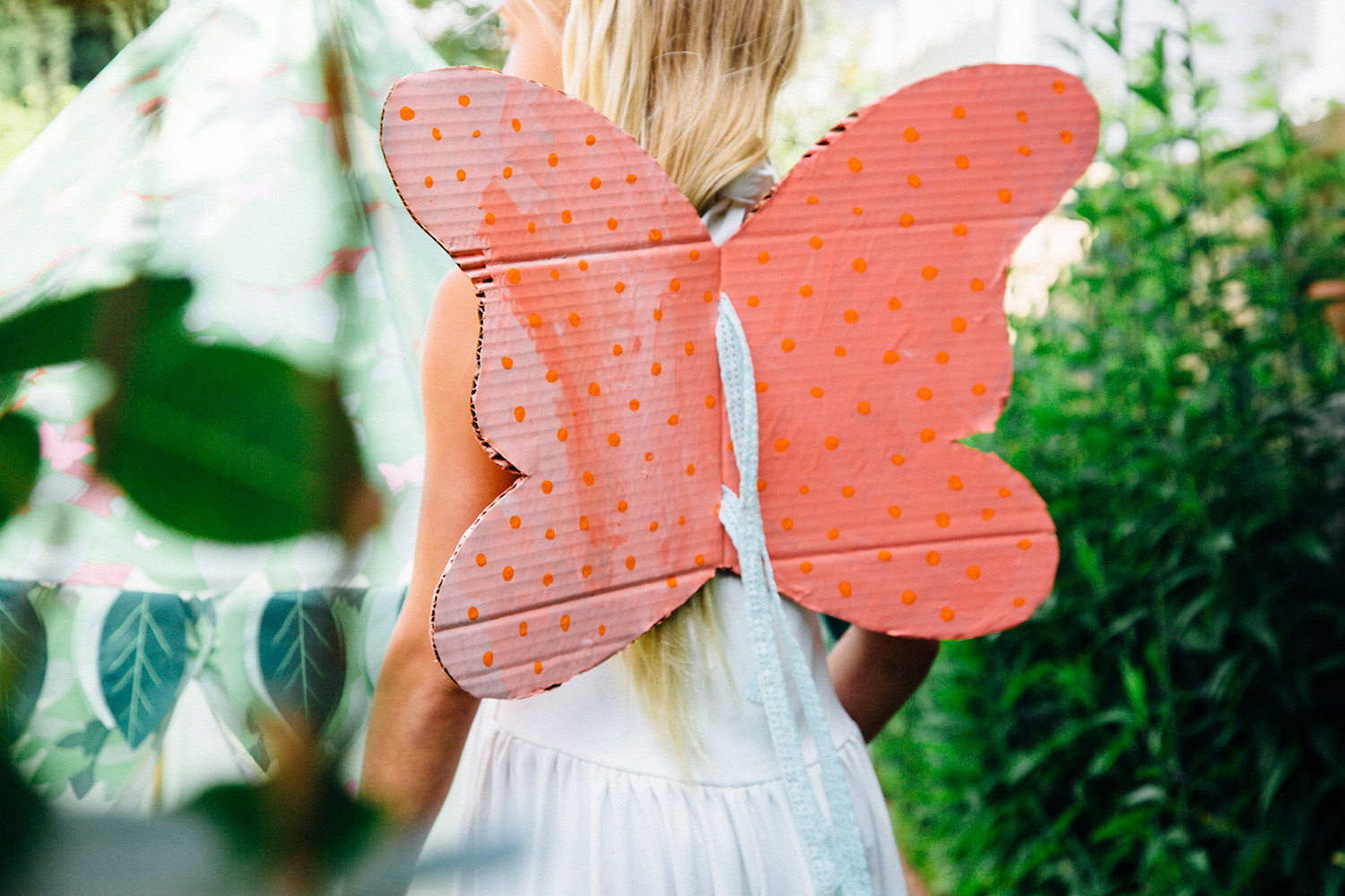 how to make butterfly wings
