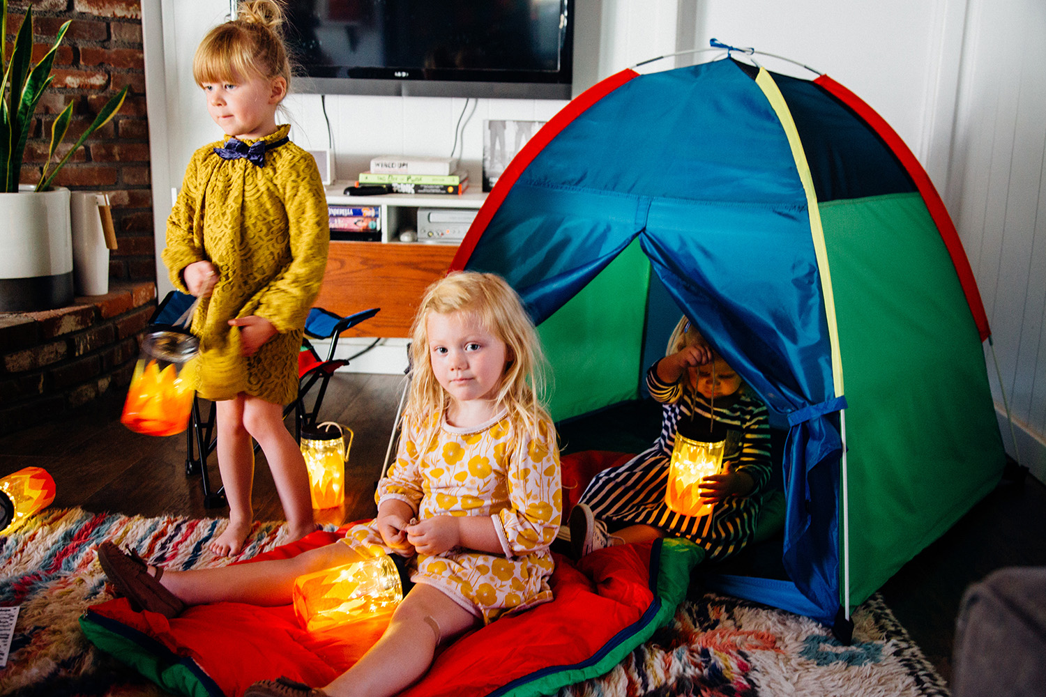 Kid-Friendly Campfire Lanterns