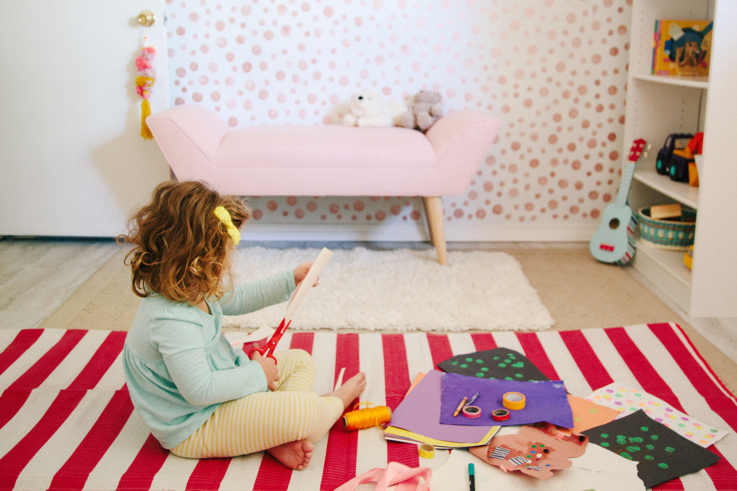 Mess-Free Floor Covering for Crafty Kids