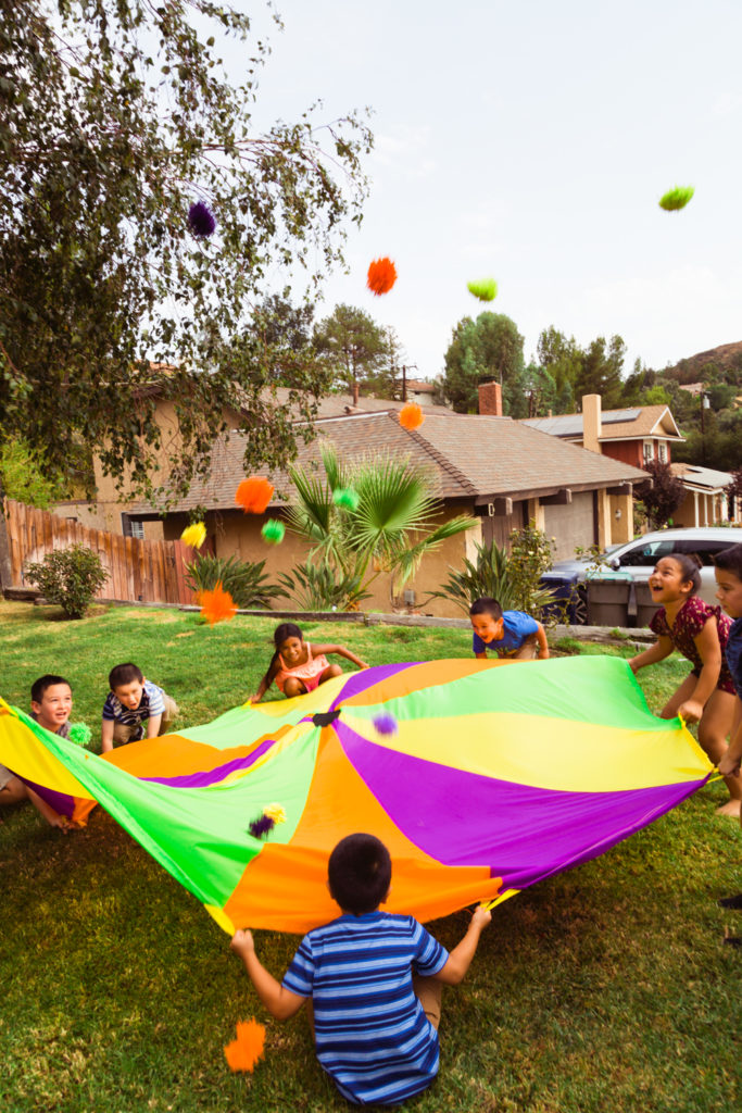 Parachute Play and Games Galore! - Playfully