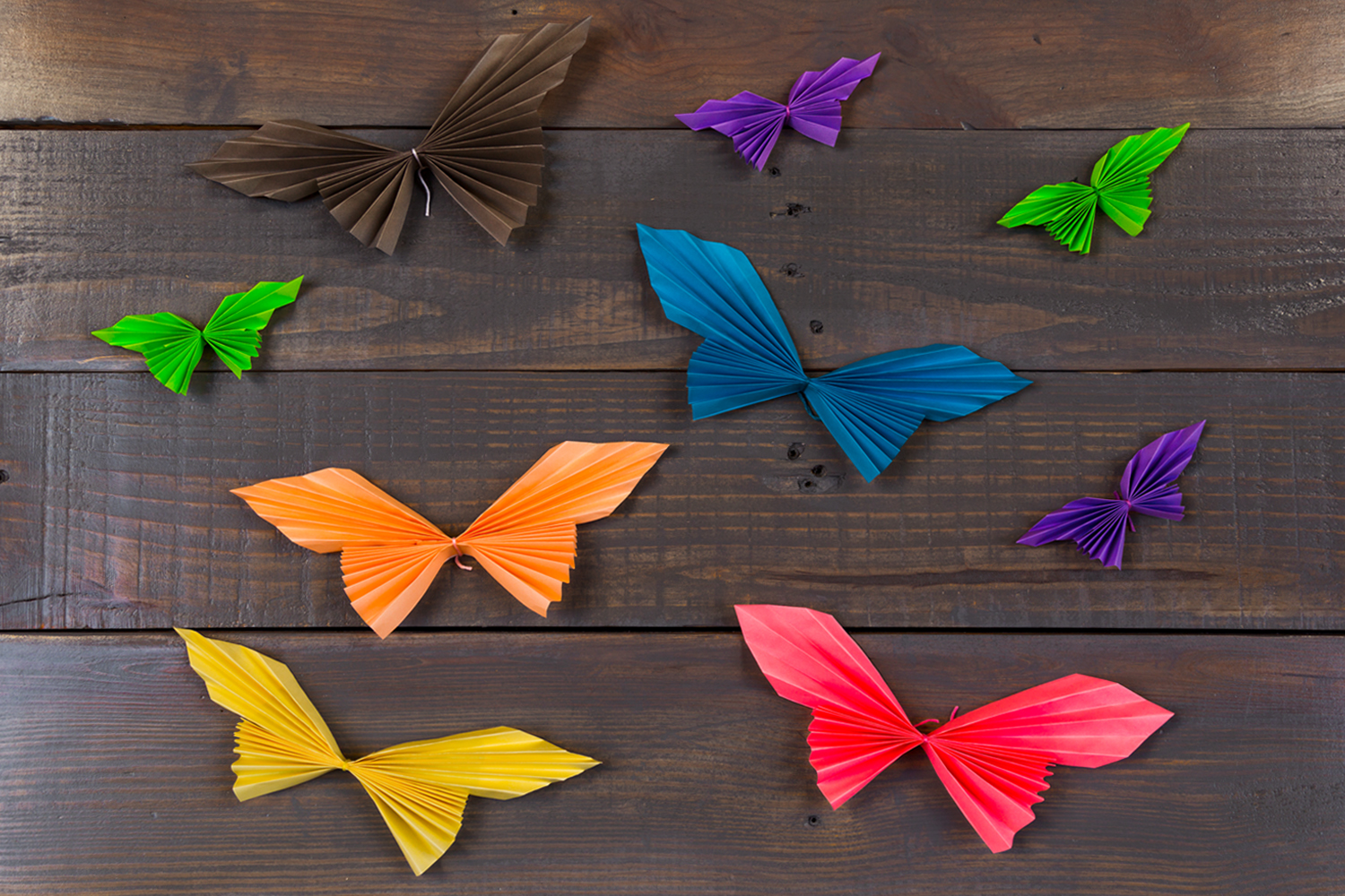 DIY Paper Butterflies Kids Spring Craft · The Inspiration Edit